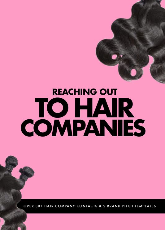 Wigfluence: Mastering the Art of Collaboration - A Comprehensive Guide to Reaching Out to Wig Brands + Access To Exclusive Chat
